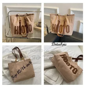 Hooto Suede Tote Bag