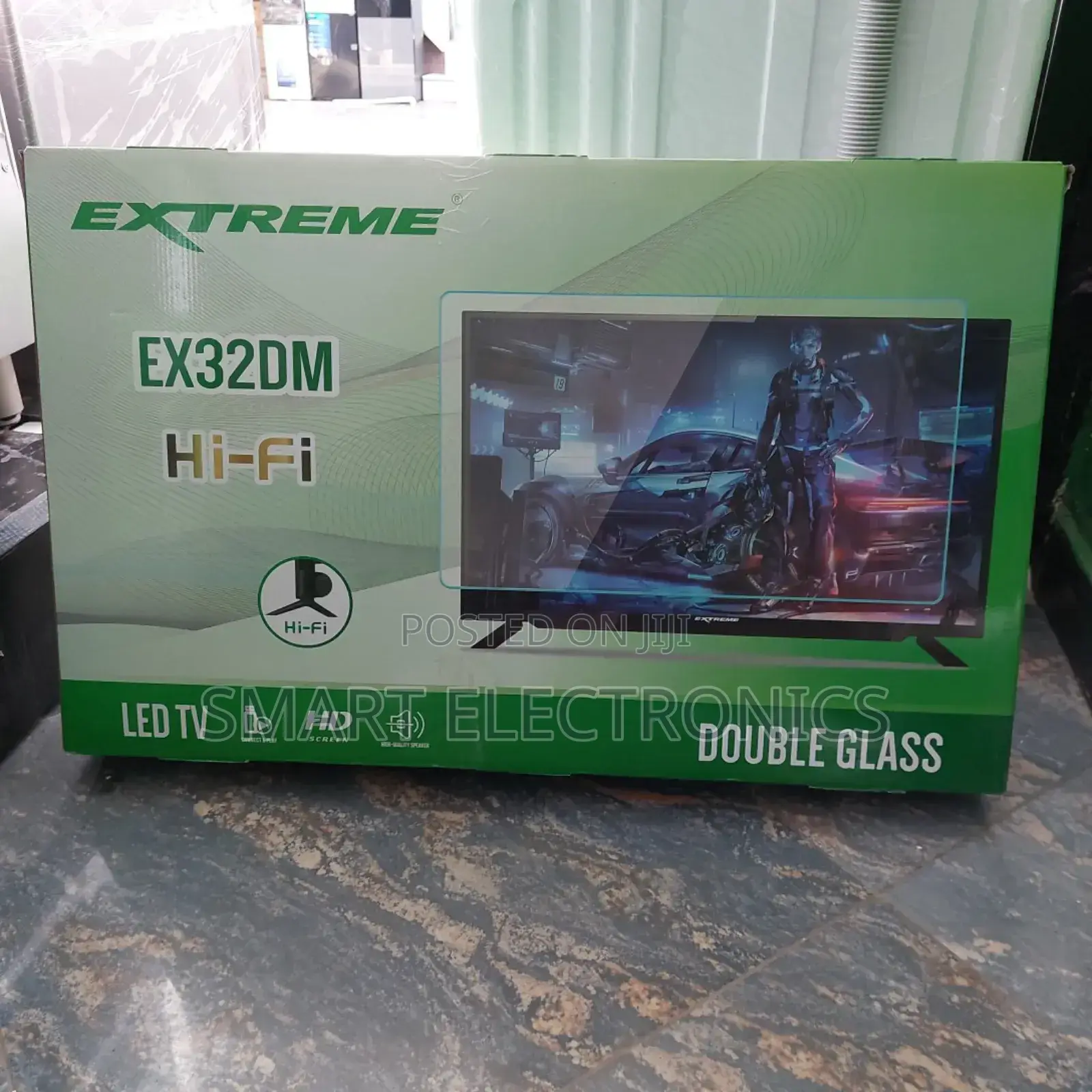 Extreme 32 Inch Double Glass