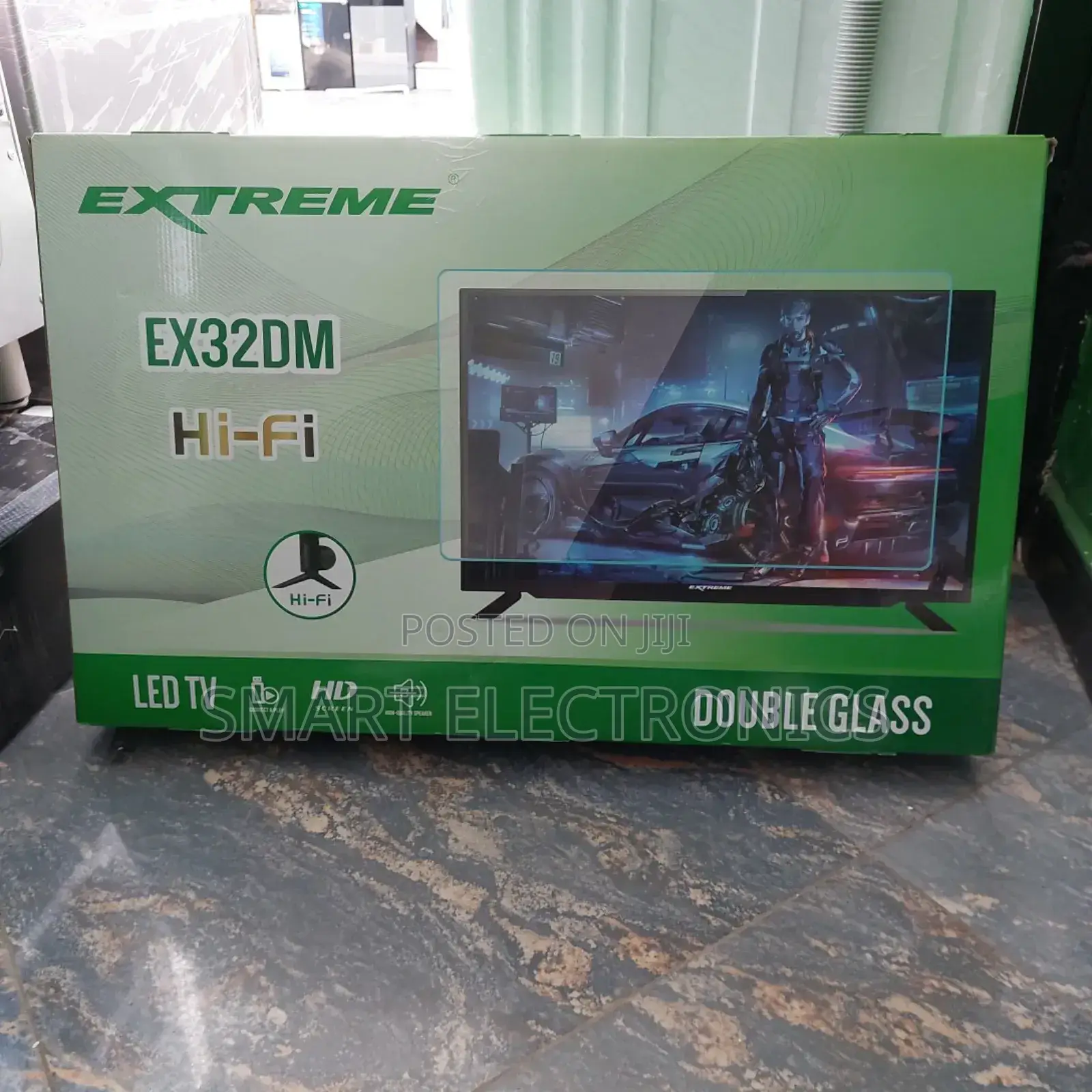 Extreme 32 Inch Double Glass