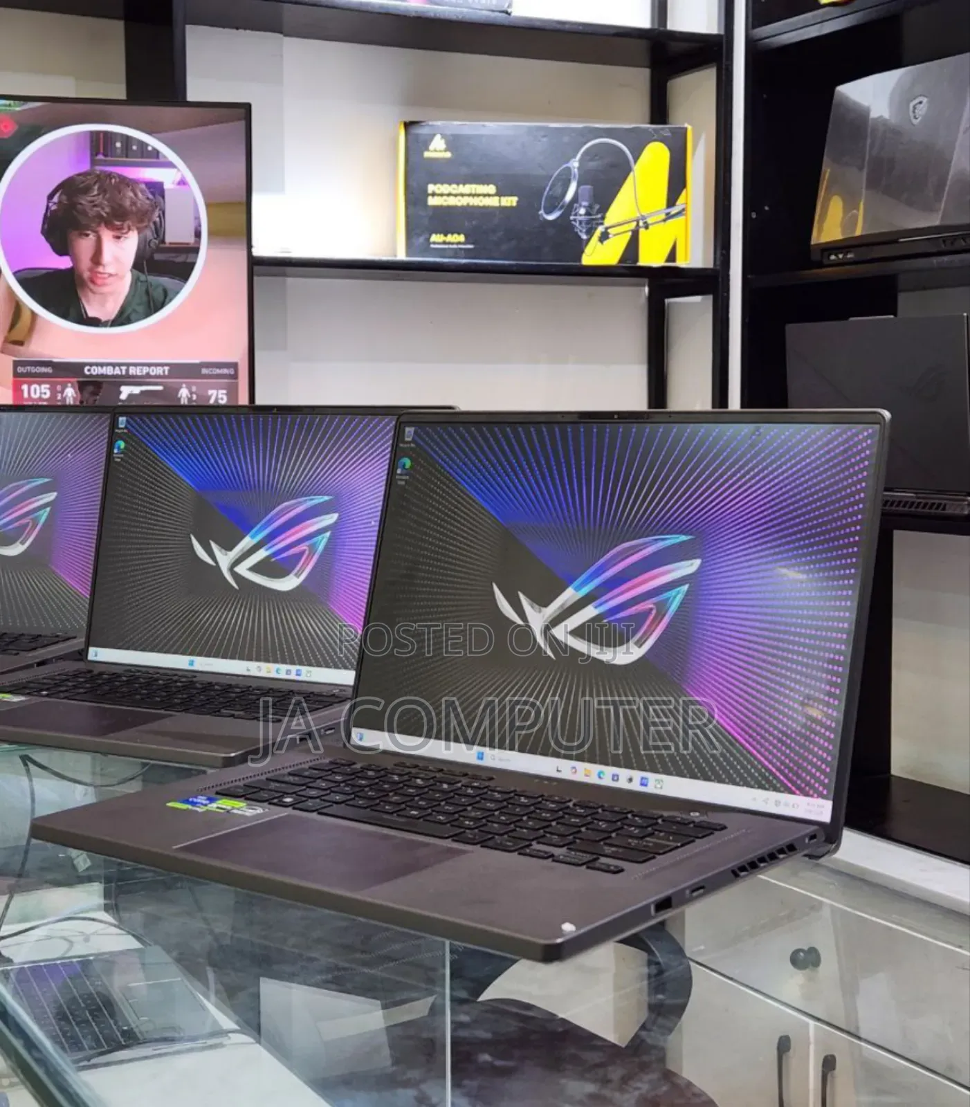 New Laptop Asus ROG Zephyrus G15 16GB Intel Core I7 SSD 512GB
