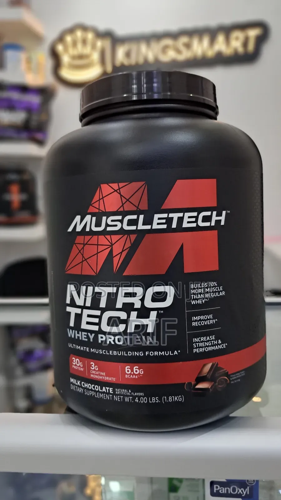 Nitrotech Whey Isolate Protein Powder