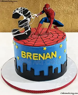 Photo - Spiderman Cake