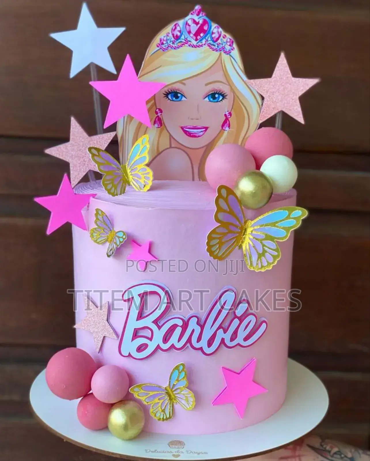 Fasting Birthday Cake Barbie Theme