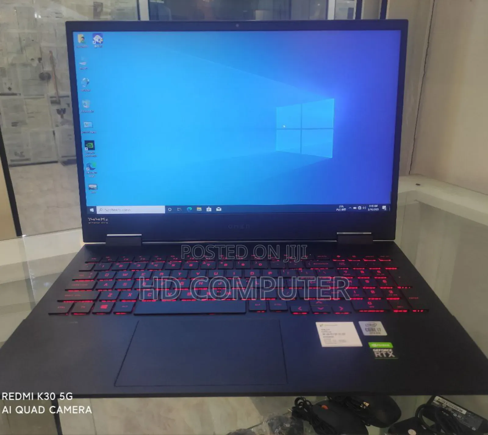 New Laptop HP Omen 15 16GB Intel Core I7 SSD 1T