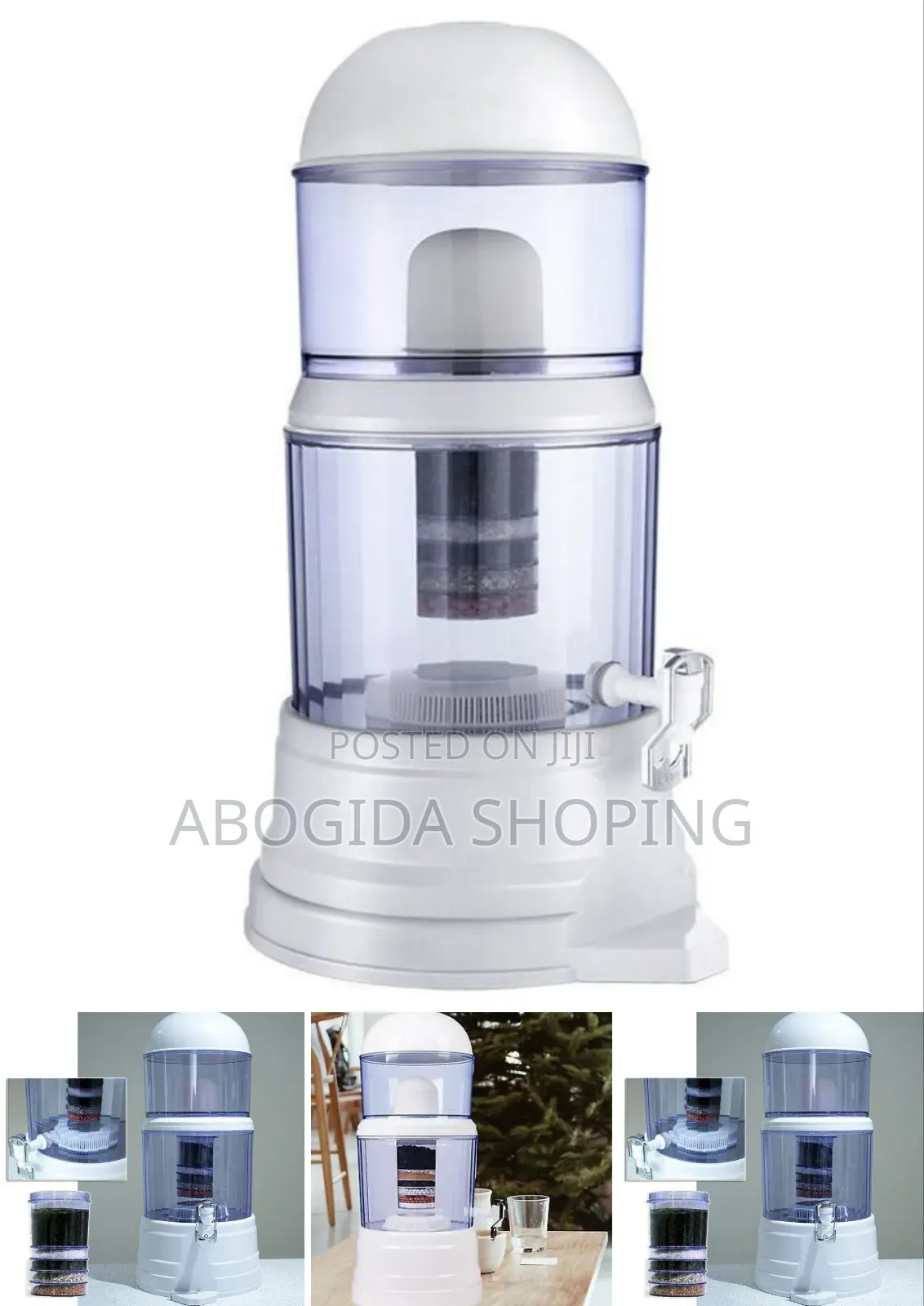16l Non-electric Water Purifier Multilayer Filtration System