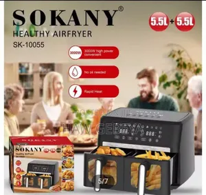 Sokany Large Capacity Air Fryer (0 Oil )