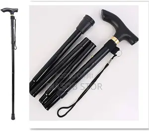 Photo - Telescopic Elderly Crutch ከአልሙኒየም የተሰራ ከዘራ