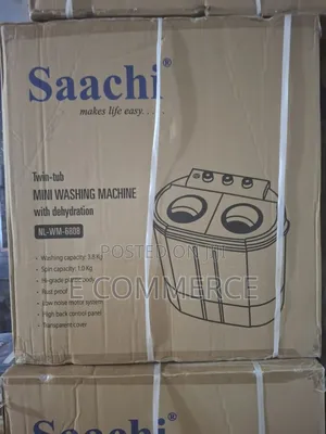 Saachi Twin-Tub Mini Washing Machine!