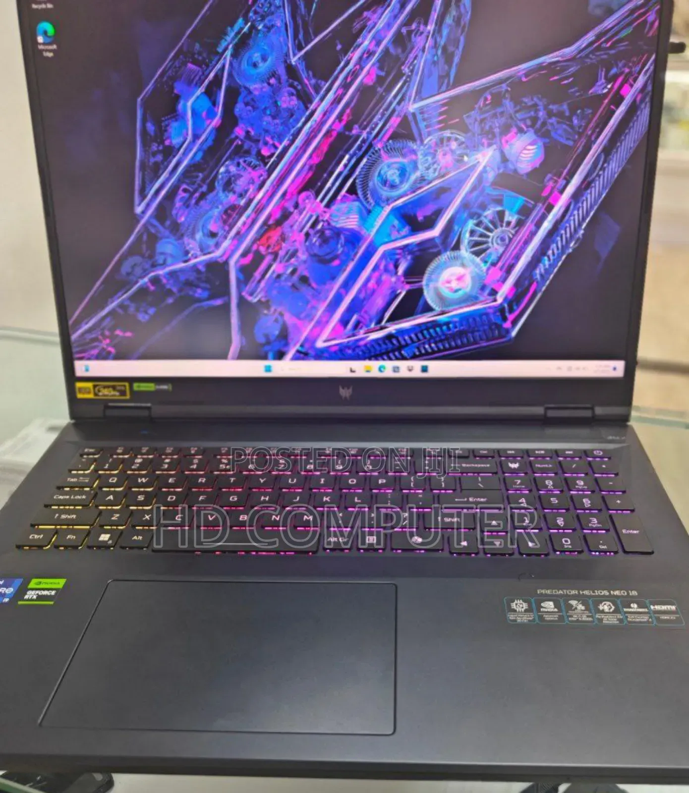 New Laptop Acer Predator Helios 18 PH18-71 32GB Intel Core I9 SSD 1T