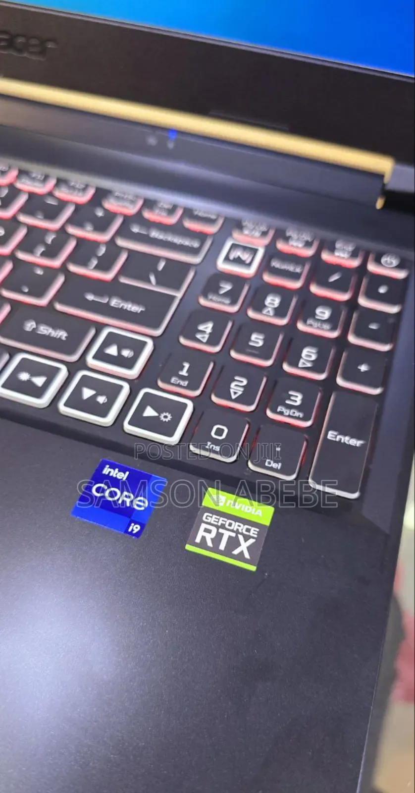 New Laptop Acer Nitro 5 16GB Intel Core I9 SSD 1T