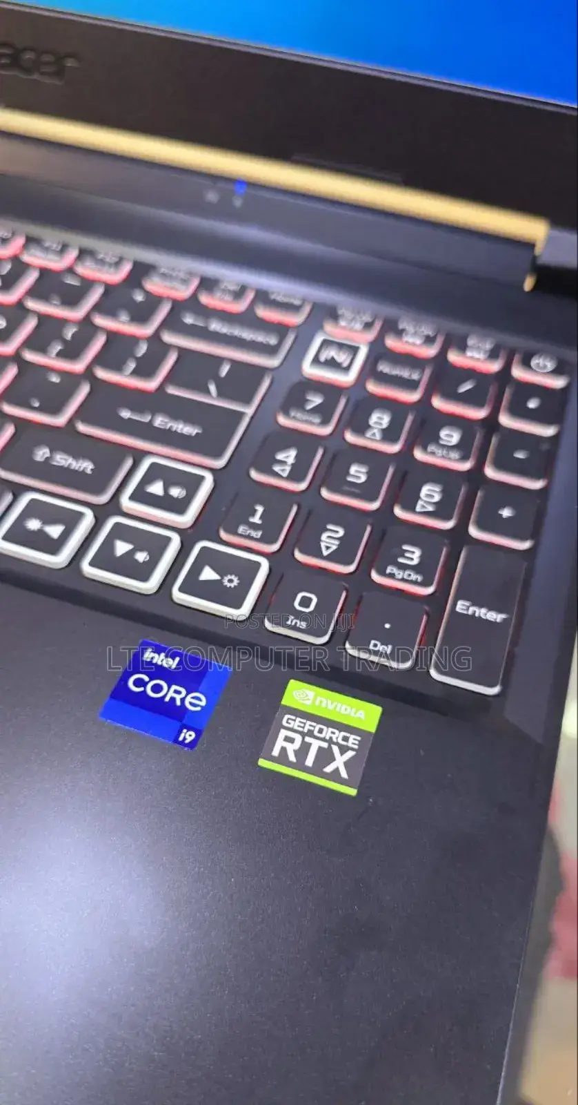 New Laptop Acer Nitro 5 16GB Intel Core I9 SSD 1T