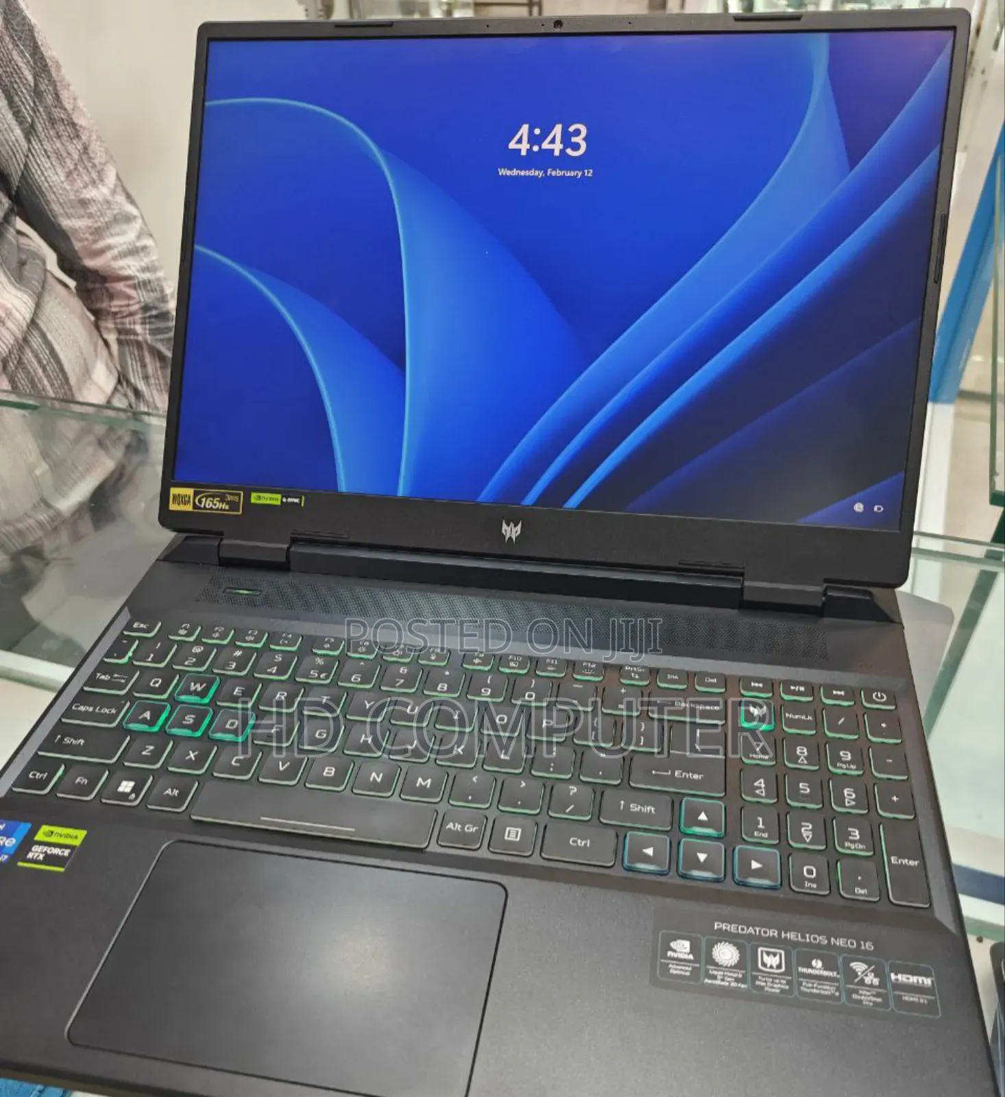 New Laptop Acer Predator Helios Neo 16 16GB Intel Core I9 SSD 1T