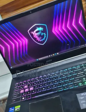 New Laptop MSI Pulse GL66 16GB Intel Core I7 SSD 1T