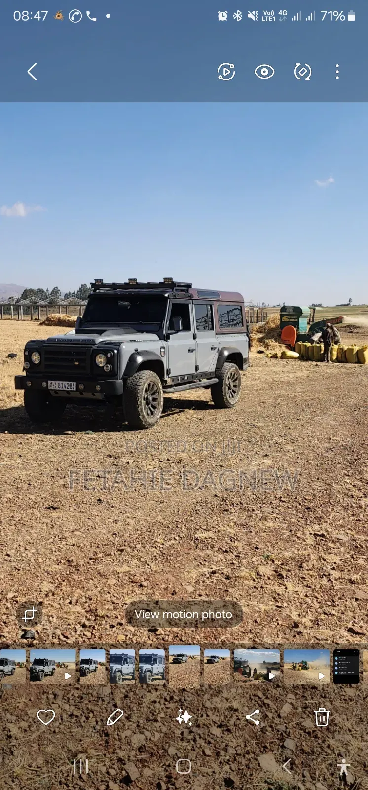 Land Rover Defender 1997 Silver