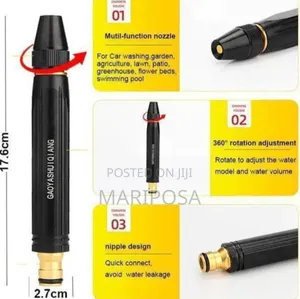 High Pressure Water Gun Head Set