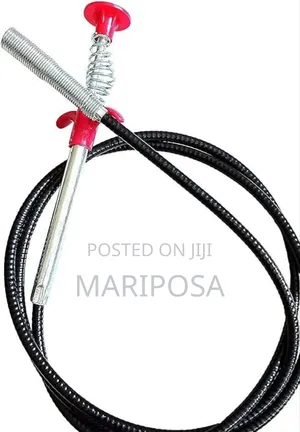 Photo - Long Sewer Cleaning Wire Spring