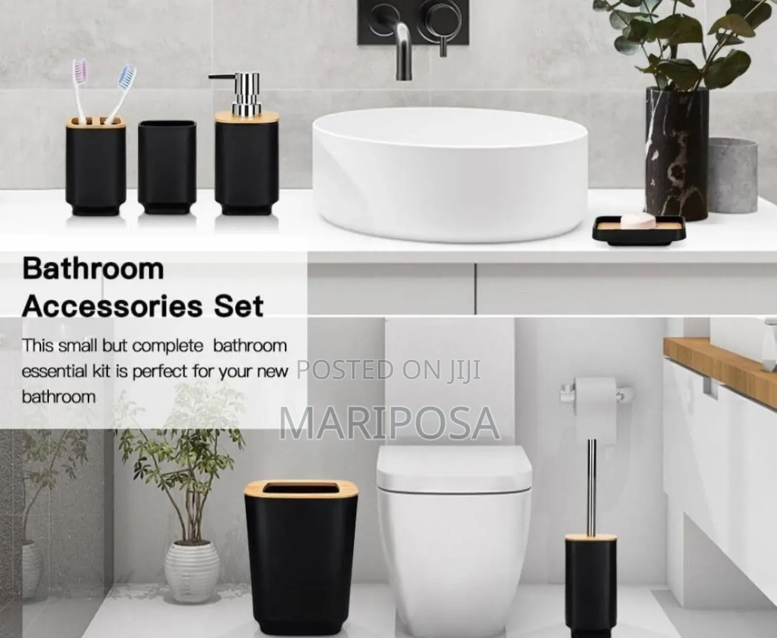  6 PCS Bathroom Set
