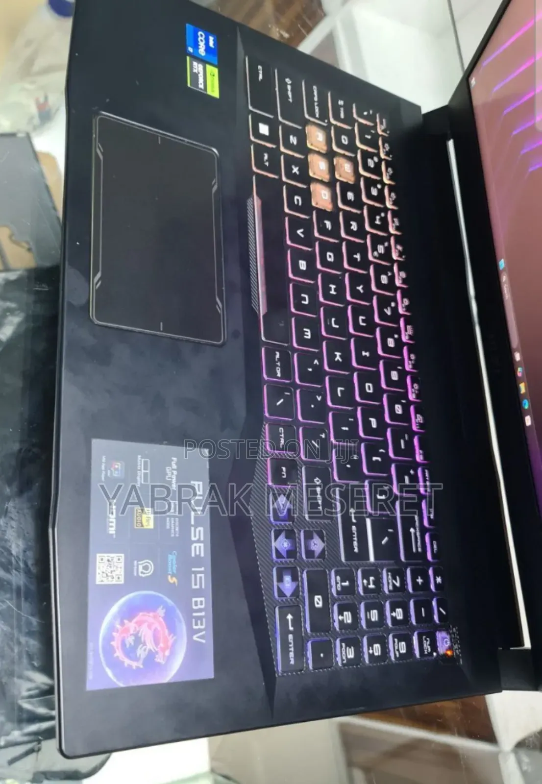 New Laptop MSI 16GB Intel Core I7 SSD 1T