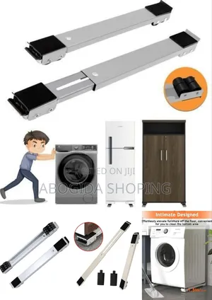 Photo - Adjustable Heavy-Duty Roller Stand for Easy Moving!