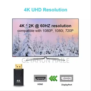 Display Port Male to Hdmi Female (Dp to Hdmi )