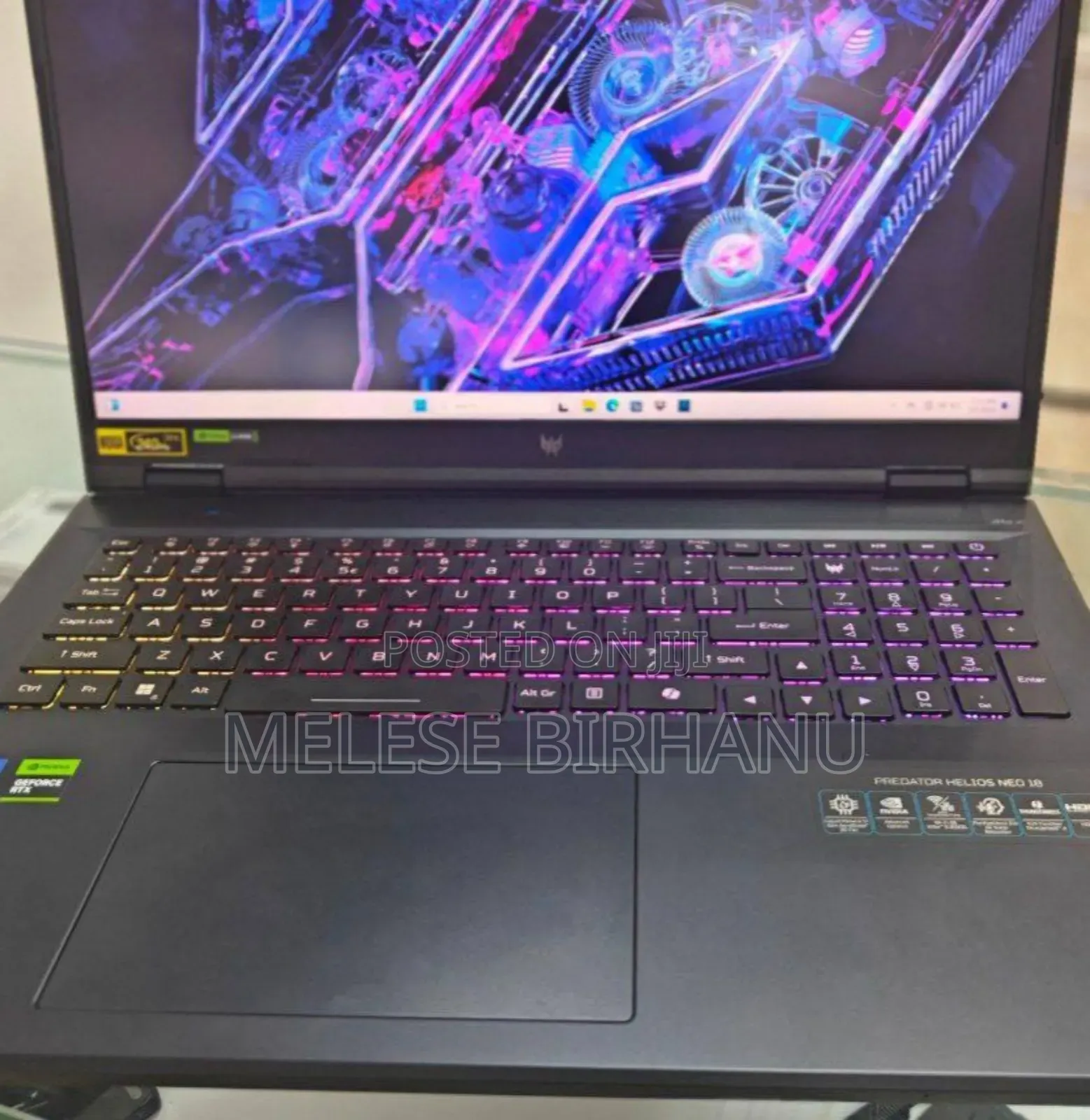 New Laptop Acer Predator 17 32GB Intel Core I9 SSD 1T