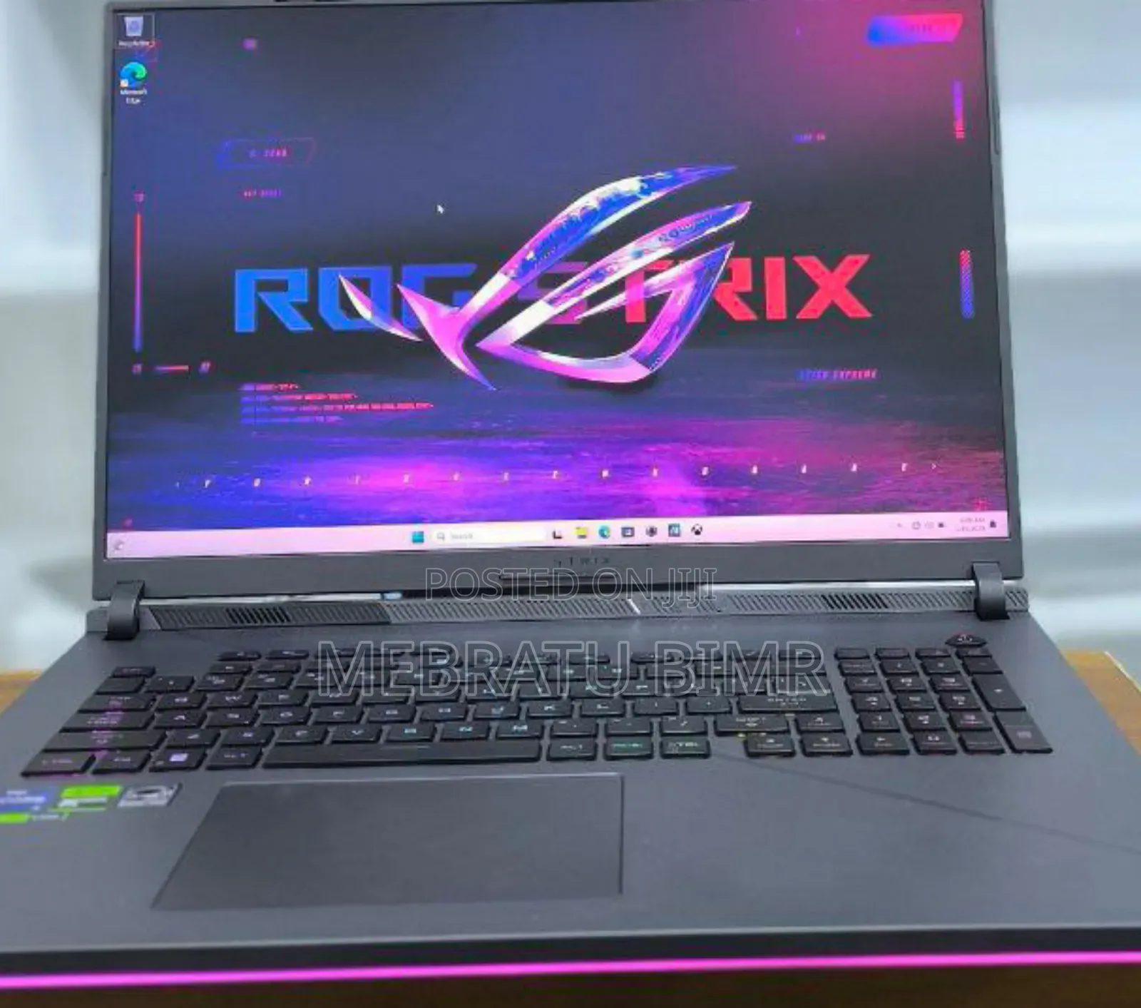 New Laptop Asus ROG Strix G17 32GB Intel Core I9 SSD 1T