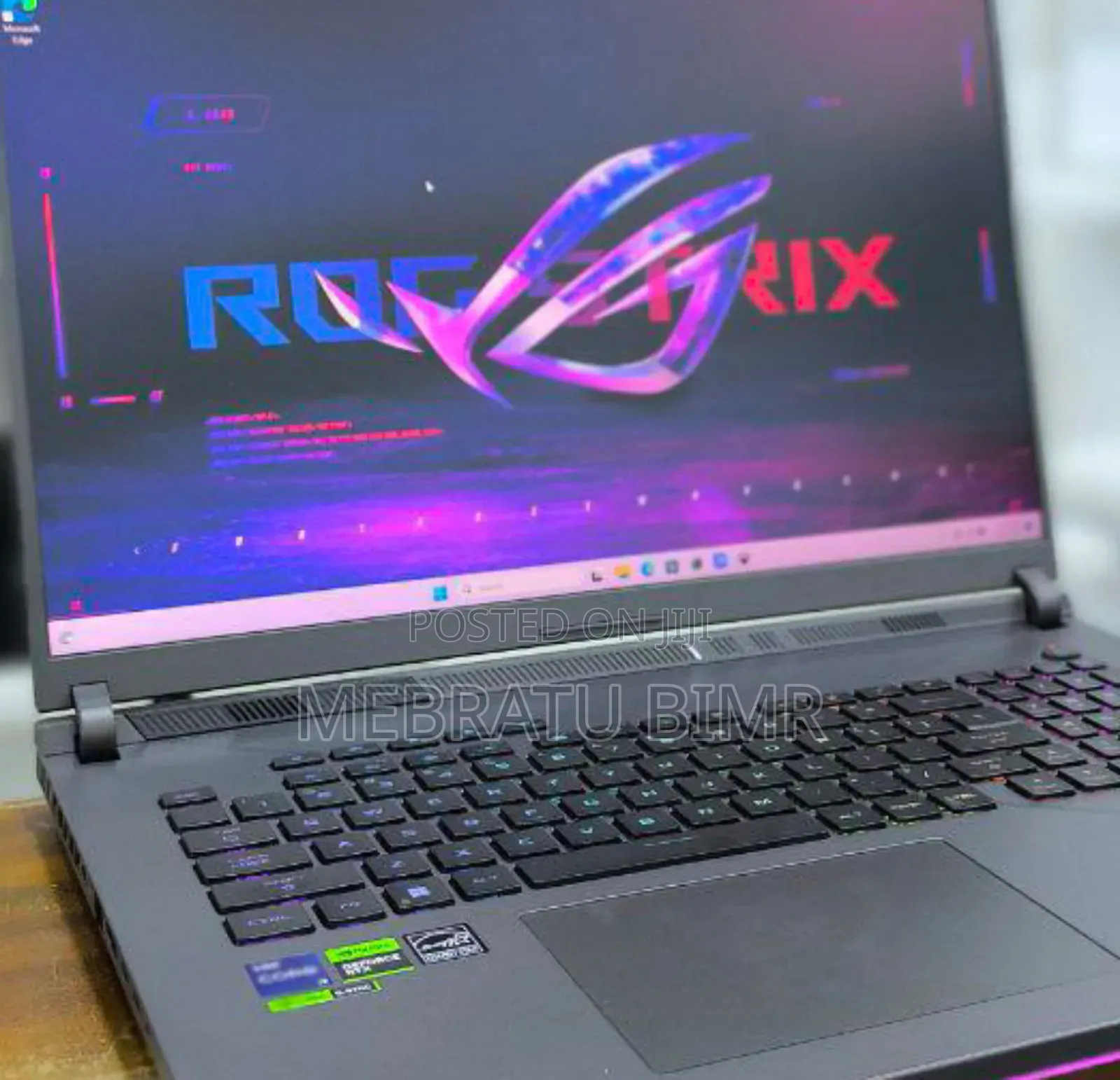 New Laptop Asus ROG Strix G17 32GB Intel Core I9 SSD 1T