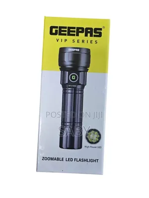 Geepas Zoomable Led Flashlight Original