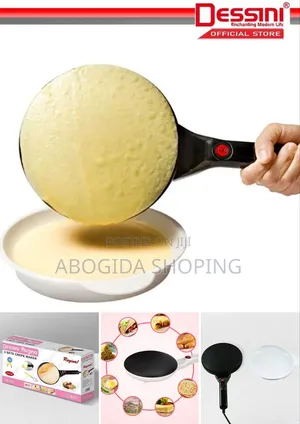 Photo - Dessini Regina Crepe Maker – 3 Sets for Versatile Cooking 
