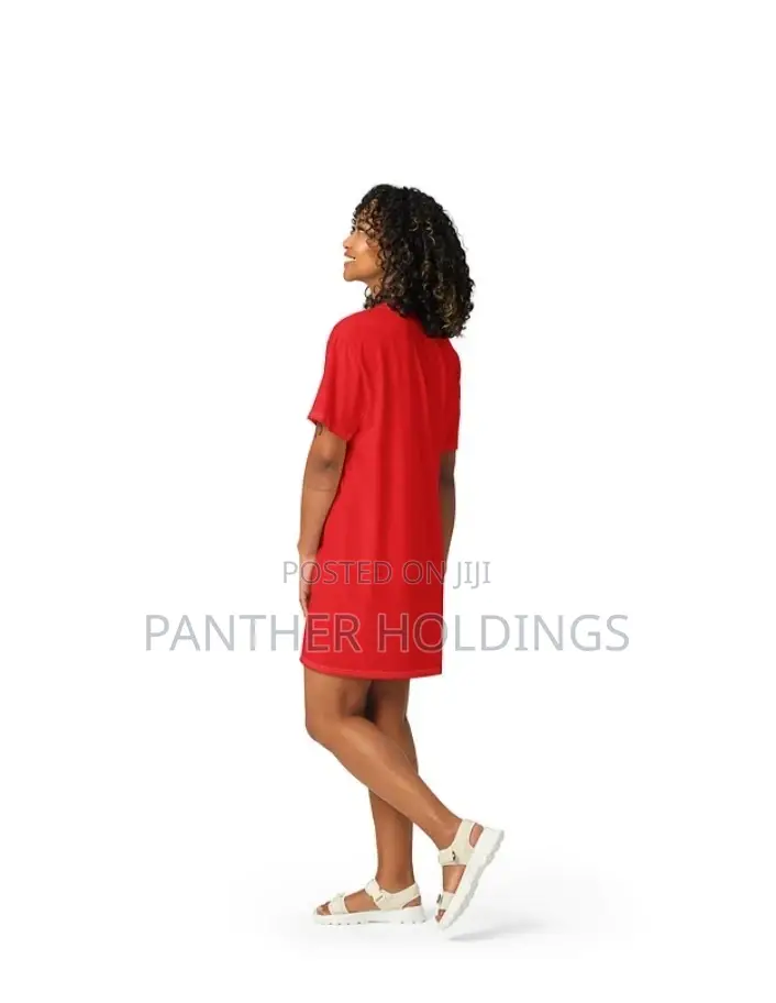 Luxury T-Shirt Dress (Red)