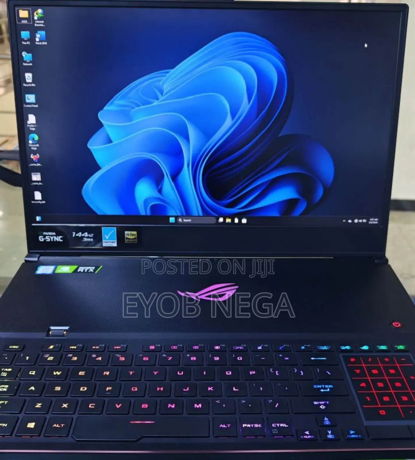 New Laptop Asus ROG Zephyrus G15 16GB Intel Core I7 SSD 1T