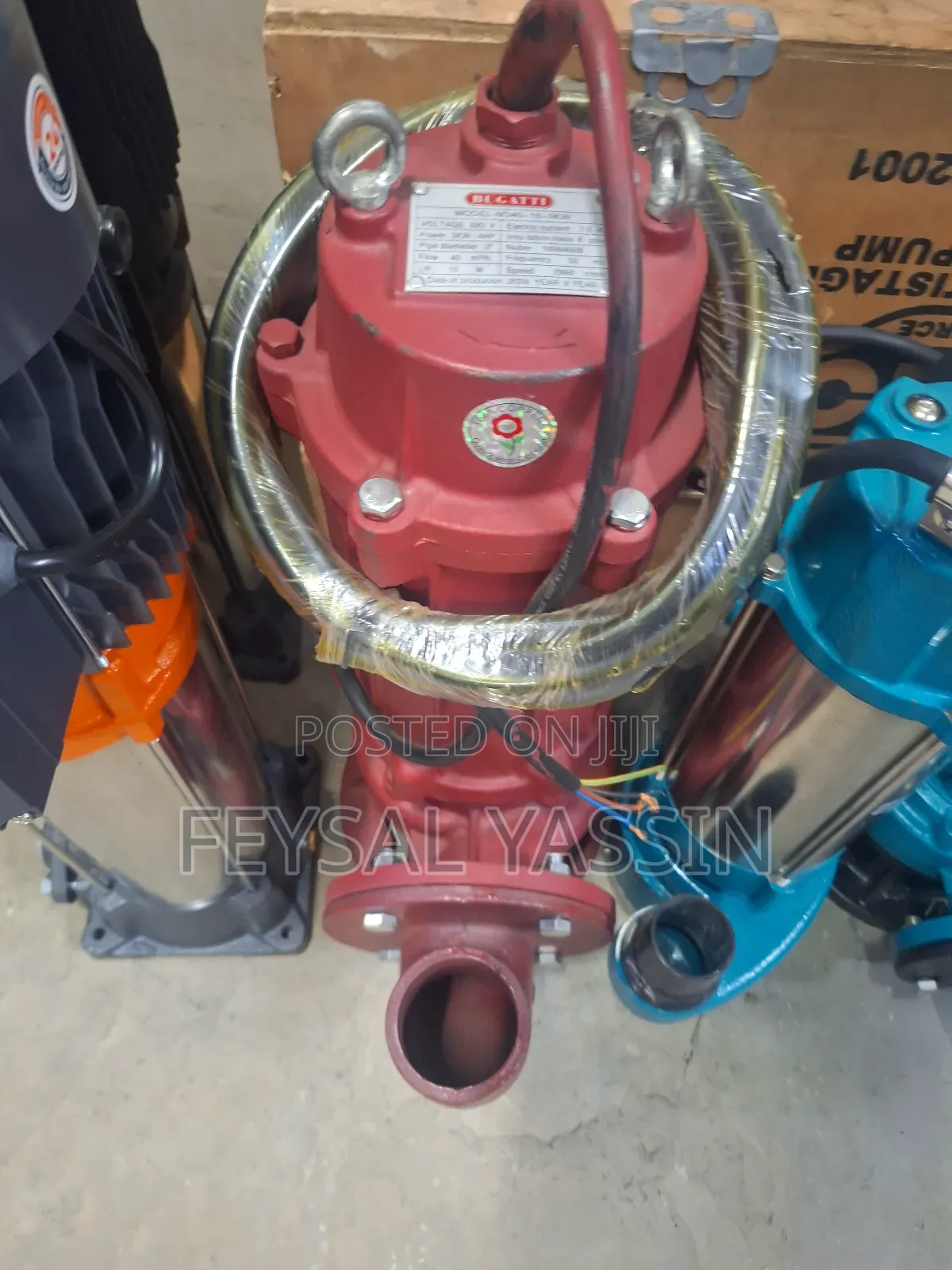 Water Pump Summersuble Bugatti 4hp