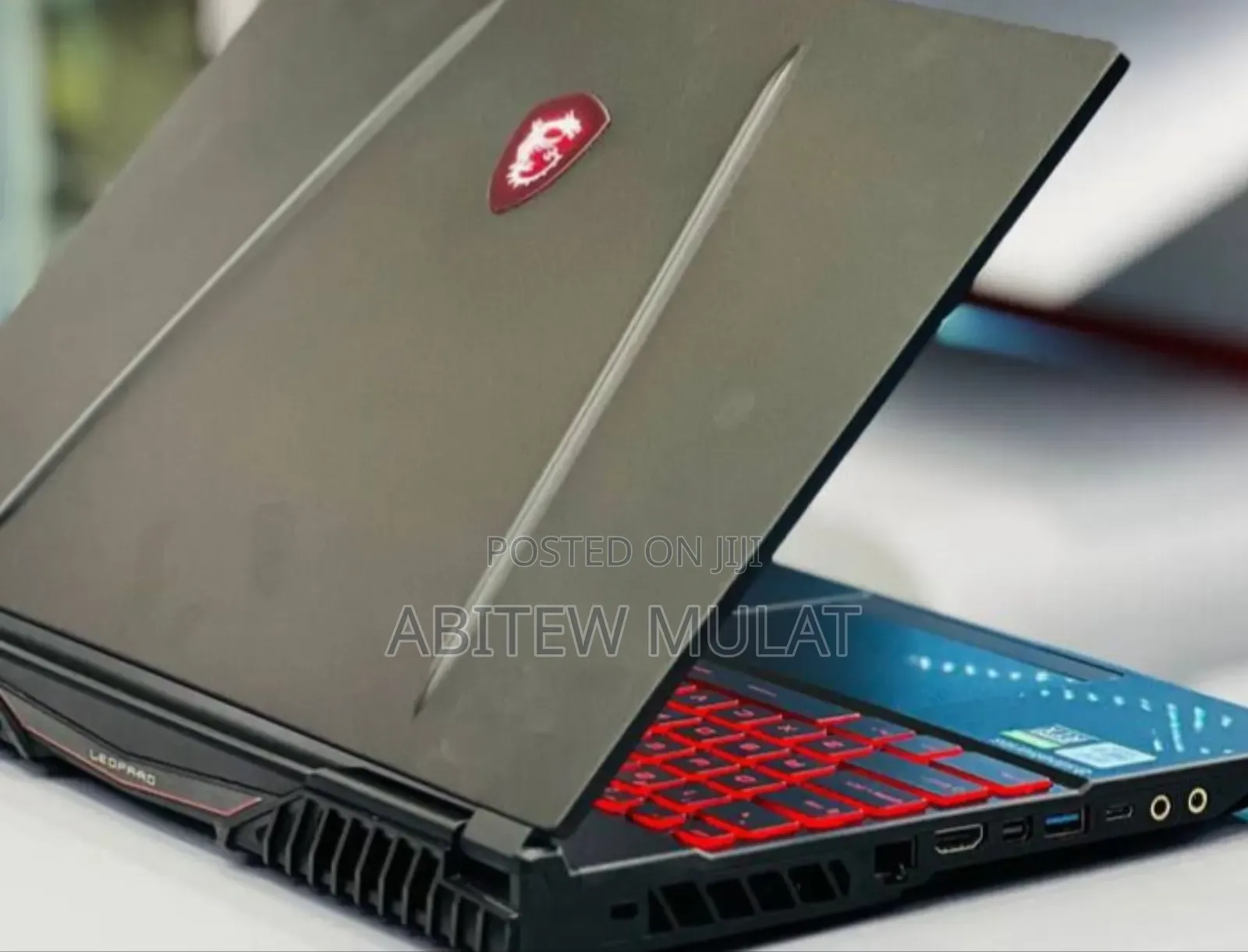 New Laptop MSI GP75 Leopard 16GB Intel Core I7 SSD 512GB