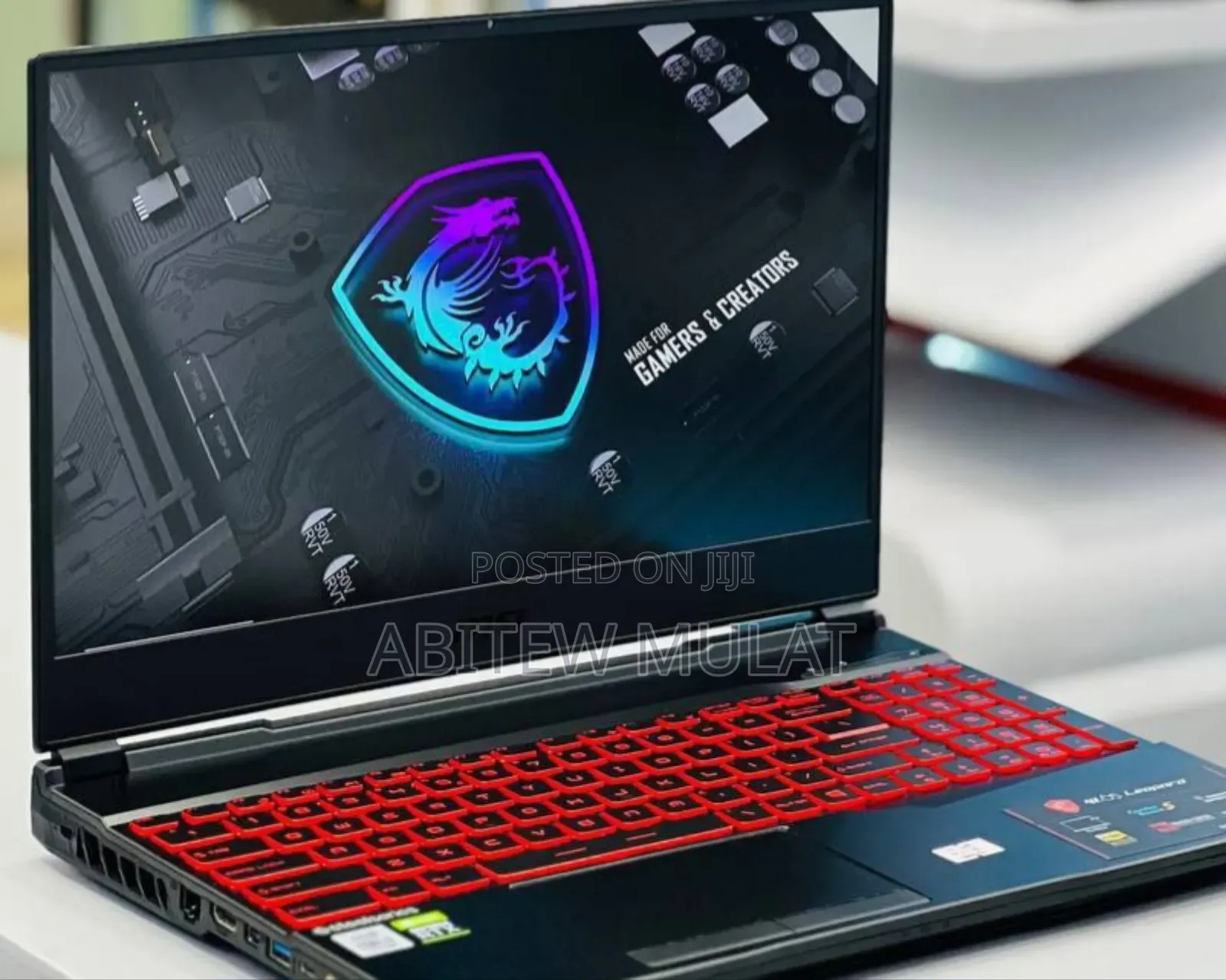 New Laptop MSI GP75 Leopard 16GB Intel Core I7 SSD 512GB