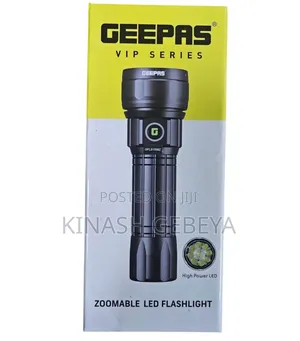 Geepas Zoomable Led Flashlight