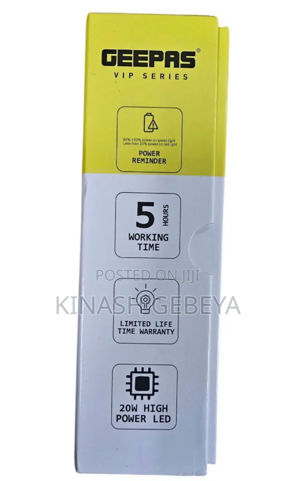 Geepas Zoomable Led Flashlight