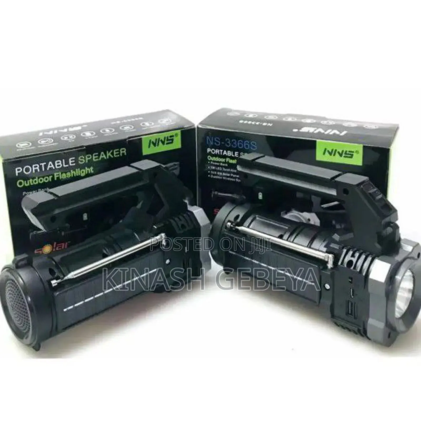 7in1 Portable Multifunctional Speaker and Flashlight