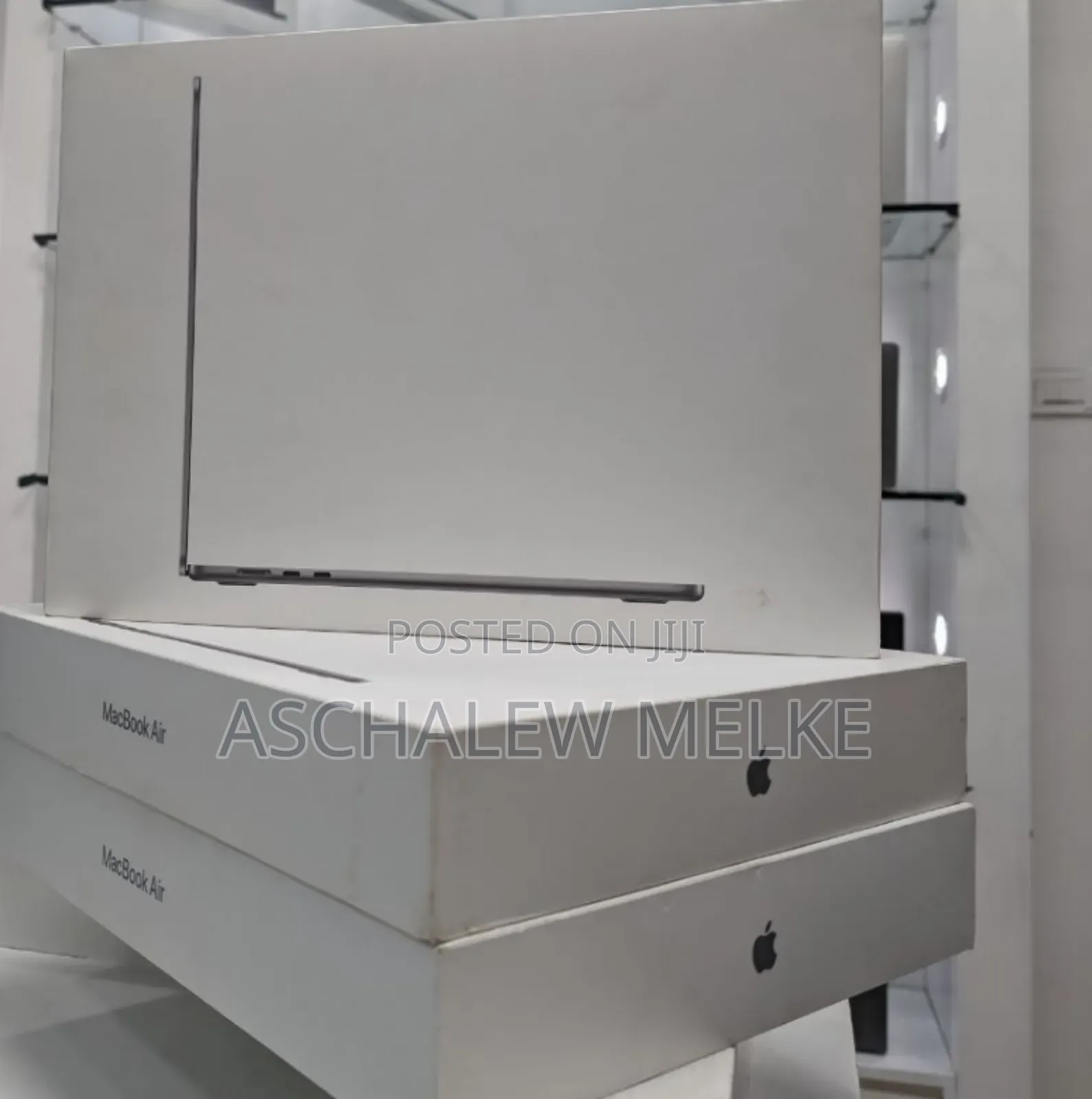 New Laptop Apple MacBook Air 2024 M3 15-Inch 8GB Apple M3 SSD 512GB