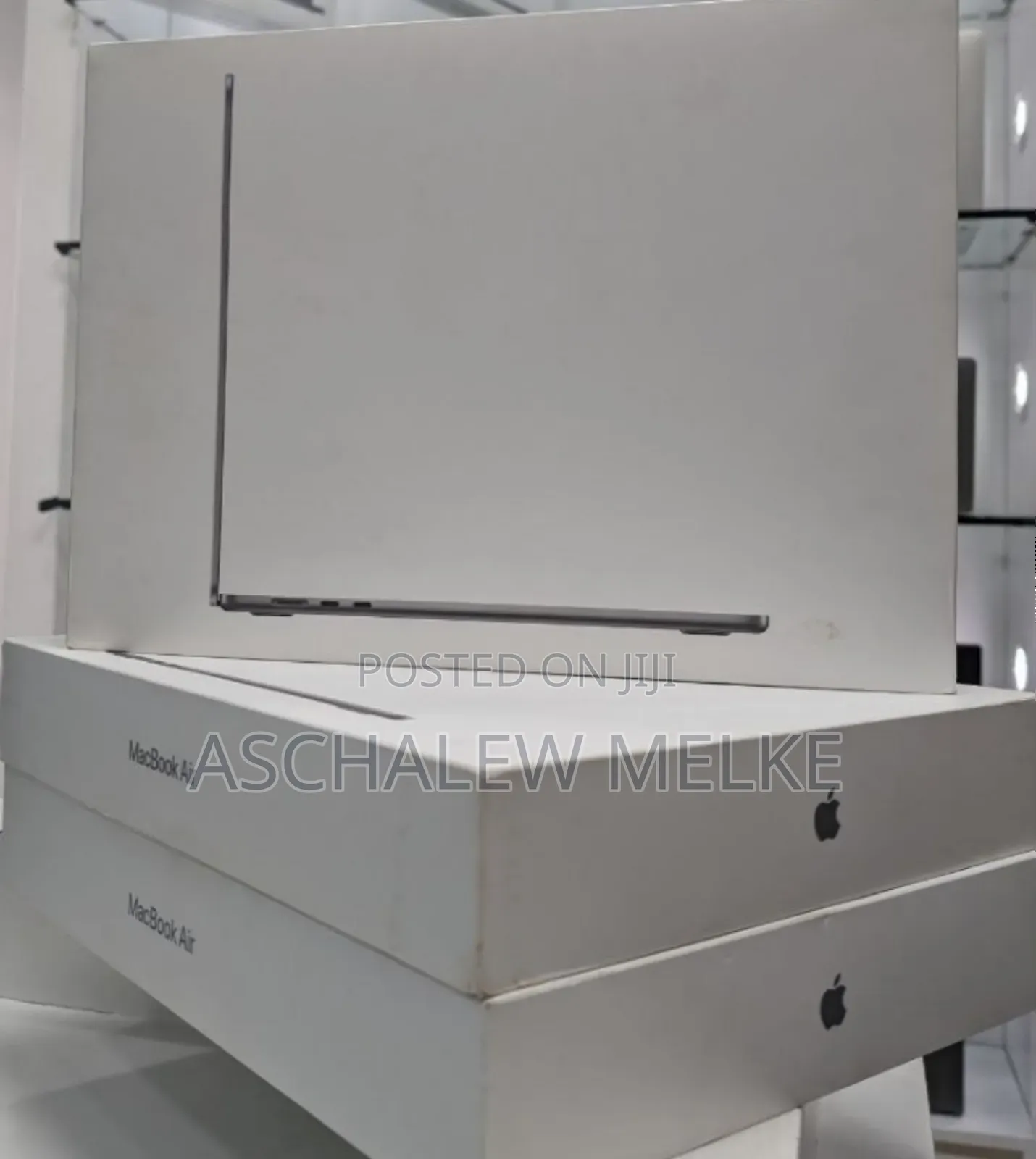 New Laptop Apple MacBook Air 2024 M3 15-Inch 8GB Apple M3 SSD 512GB