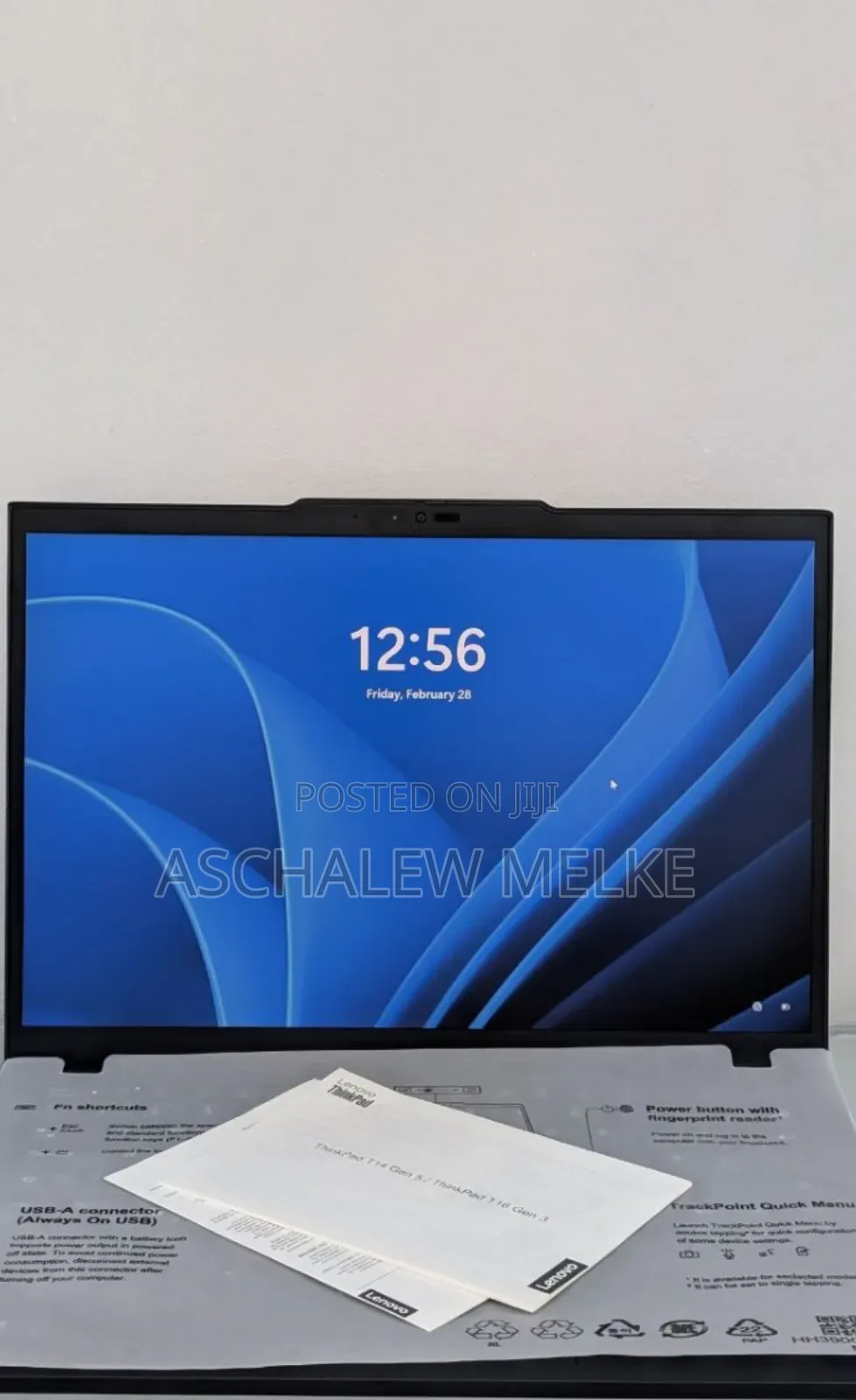 Laptop Lenovo ThinkPad T14 16GB Intel Core Ultra 5 SSD 512GB