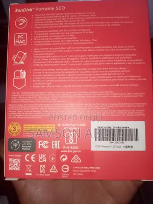 Sandisk Portable 2tb SSD