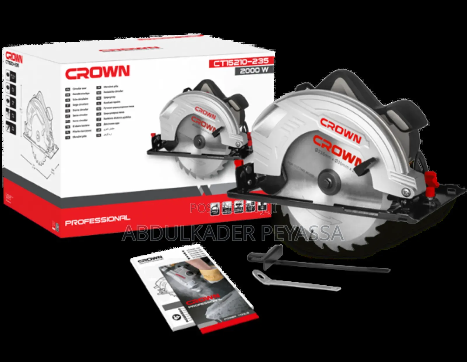 Crown Circular Saw 2000watt