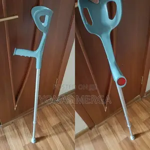 Photo - Kranch/Forearm Crutches# Comfortable Polypropylene Handles