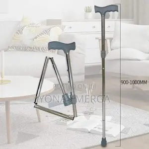 Photo - Walking Stick፸𡵓ziggy Tribase Folding Walking Stick (Silver)