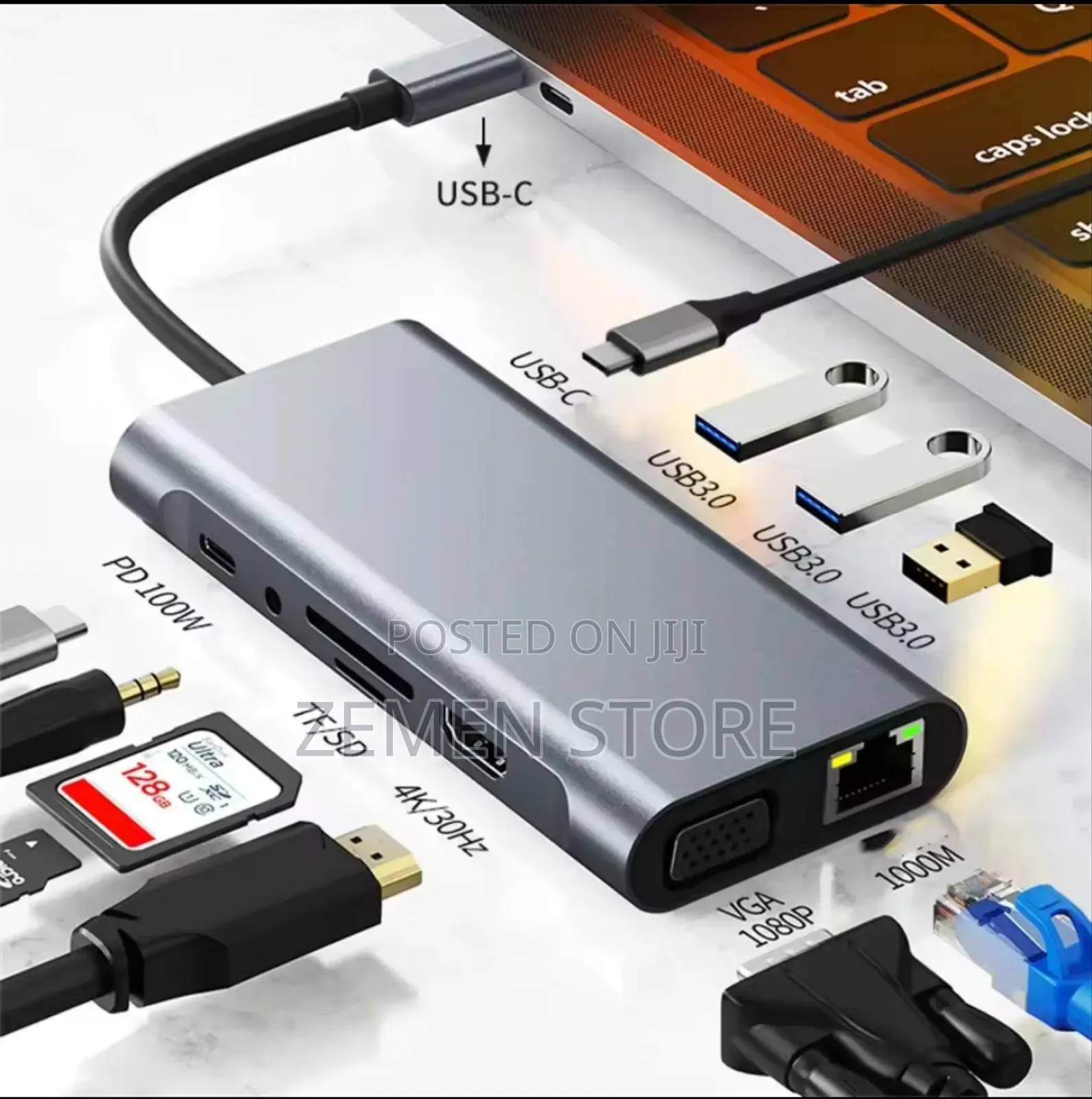 10in1 Usb C Adapter High Quality