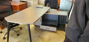 Managerial Table High Quality Matterial Side Table Metal Leg