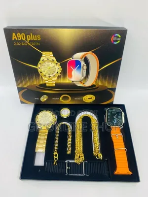 Photo - New Arrivals A90 Plus Amoled Screen Smart Watch Combo