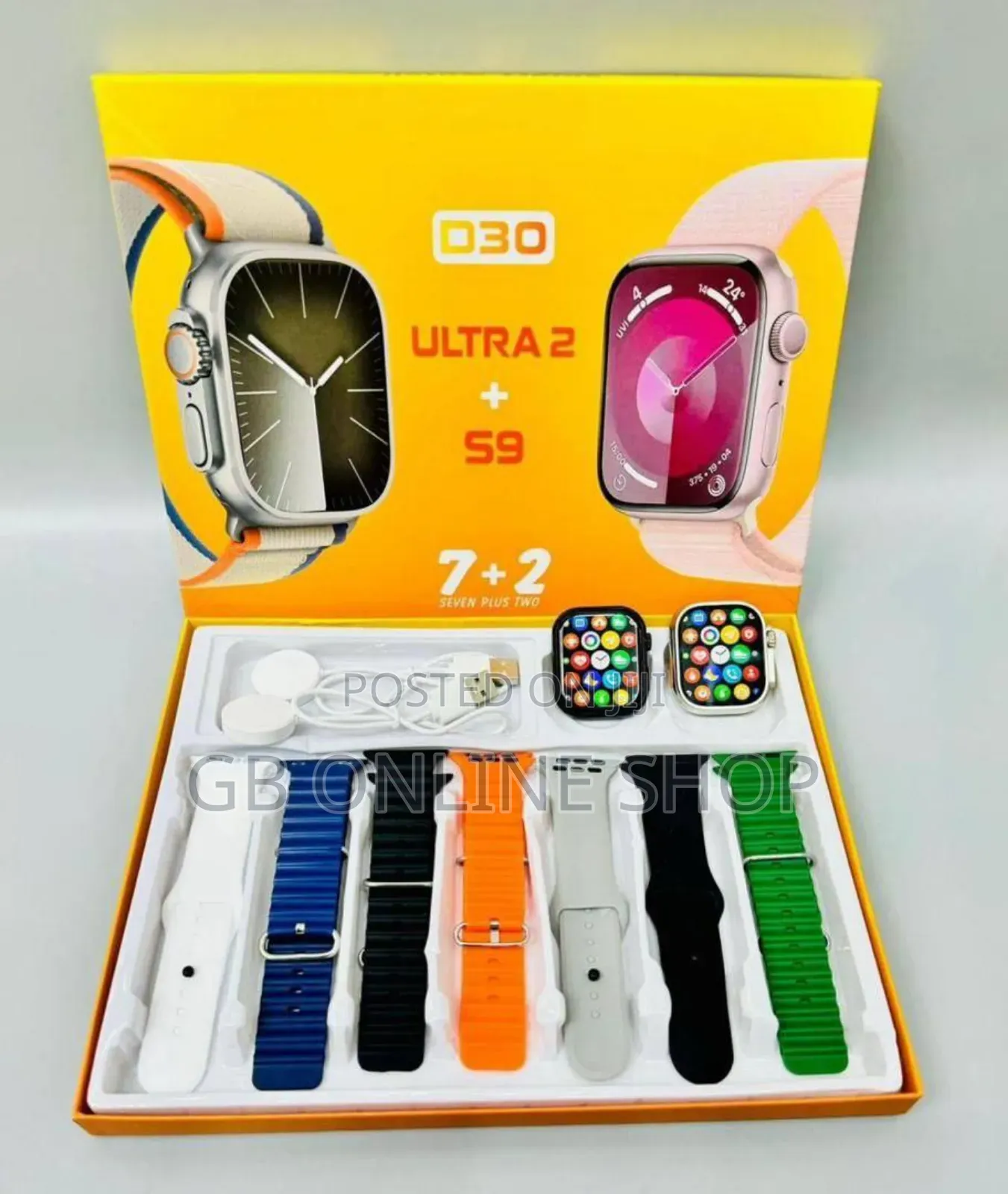 D30 Ultra 2 Smart Watch+S9 7 Plus 2 Smart Watch