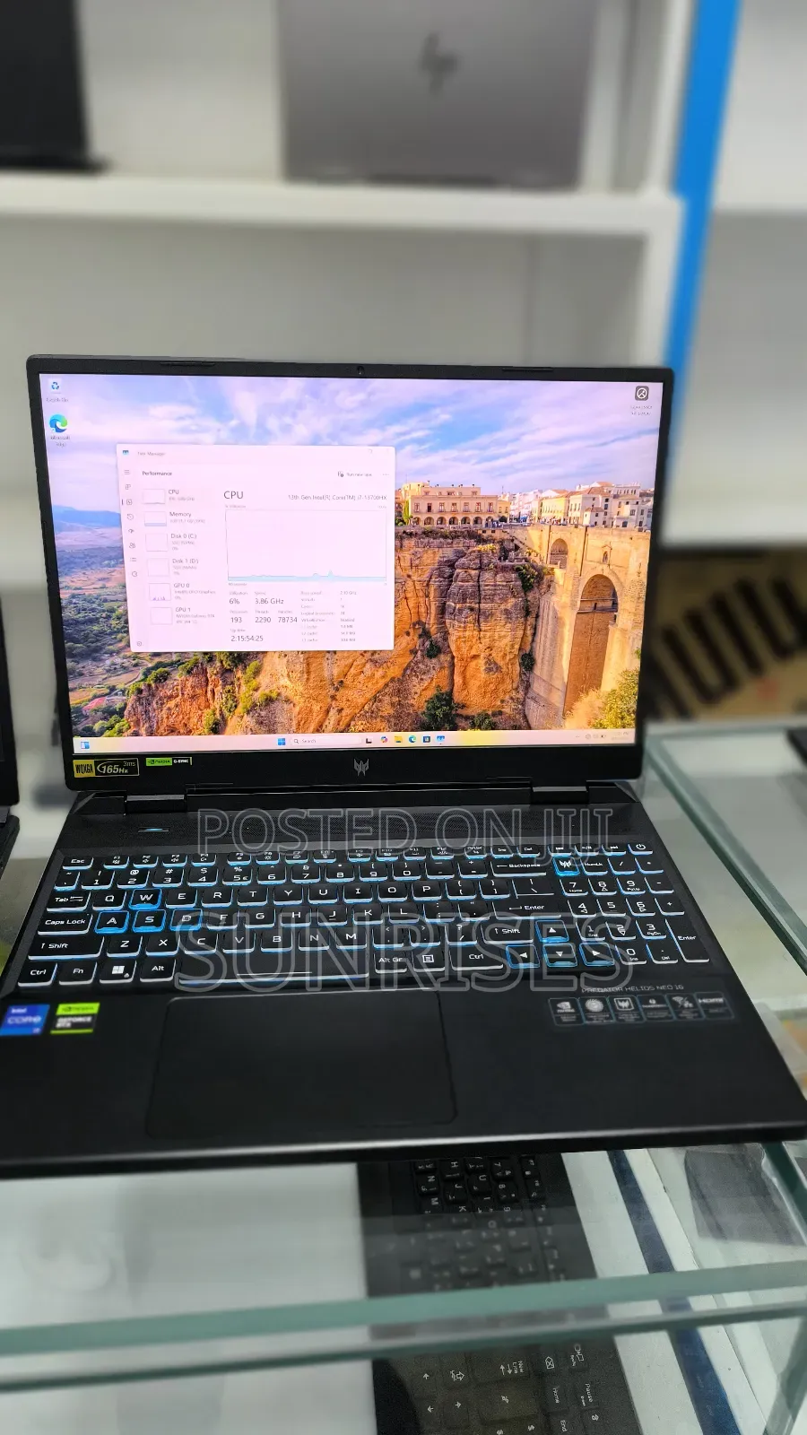 New Laptop Acer Predator Helios Neo 16 32GB Intel Core I7 SSD 512GB