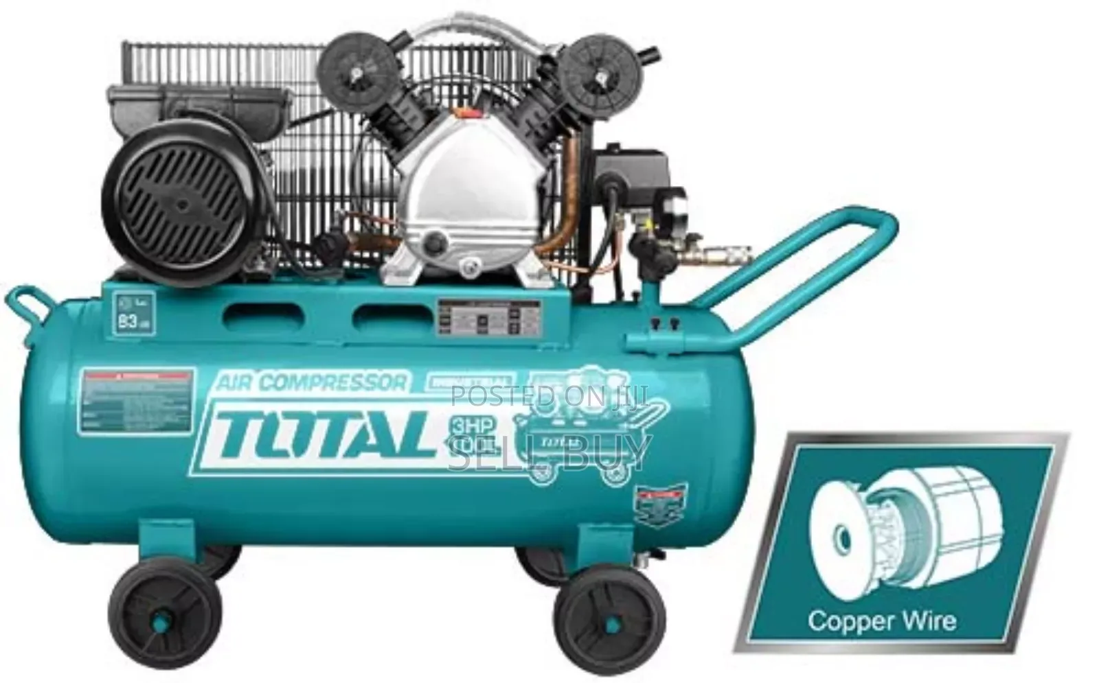 Total 100l Air Compressor